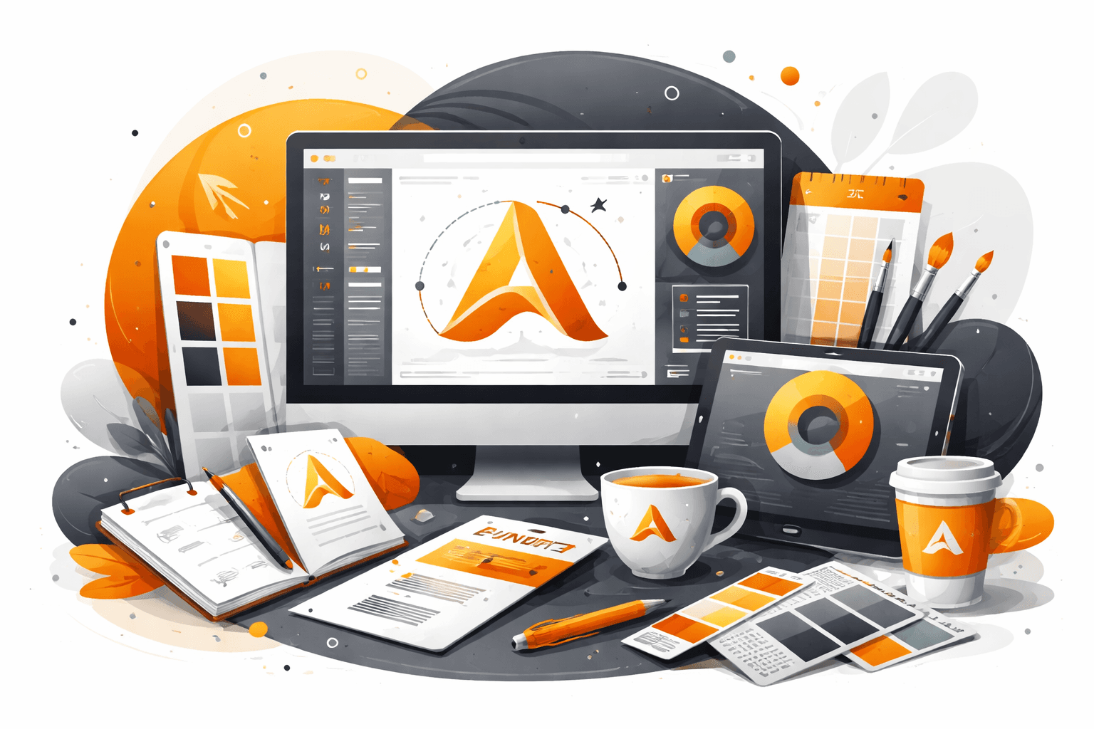 التصميم الجرافيكي والهوية البصرية